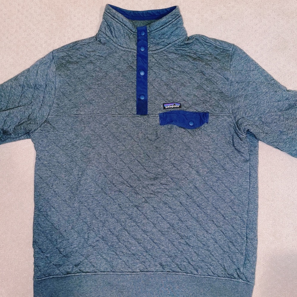 PATAGONIA COTTON QUILT SNAP-T PULL OVER